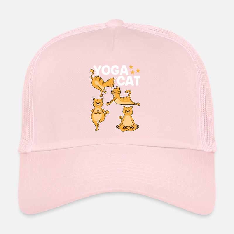 Chat de yoga Casquette trucker 