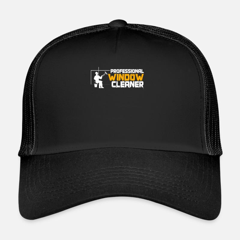 window cleaner Trucker Cap