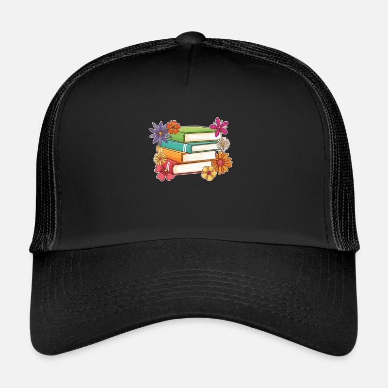 Bookworm book reading bookworm Trucker Cap