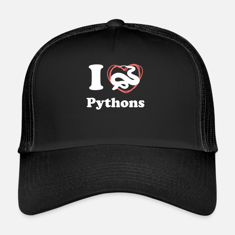 I love pythons Trucker Cap