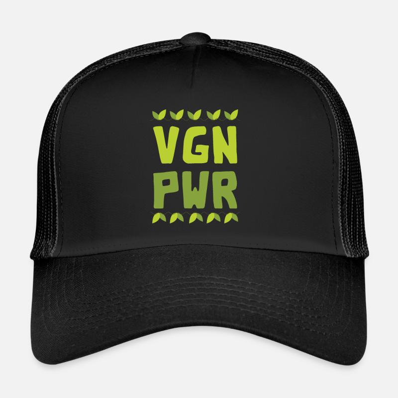 Vegan Power Vegans Casquette trucker 