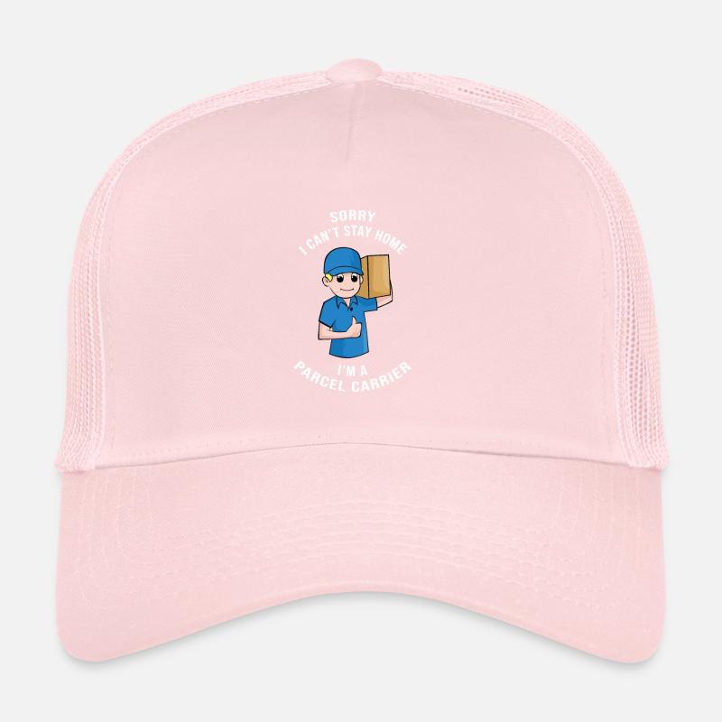 Parcel carrier delivery boy gift idea Trucker Cap
