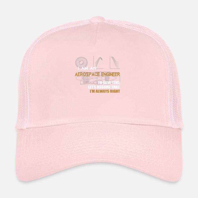 Ingénieur en aérospatiale Casquette trucker 