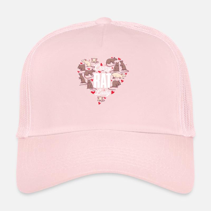 Crazy Rat Lady Funny Gift Trucker Cap