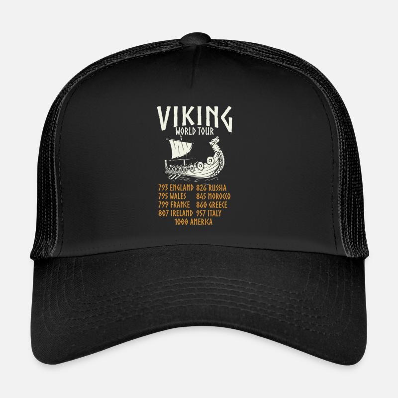 Wikinger Sprüche, Vikings, Odin und Valkyre Trucker Cap