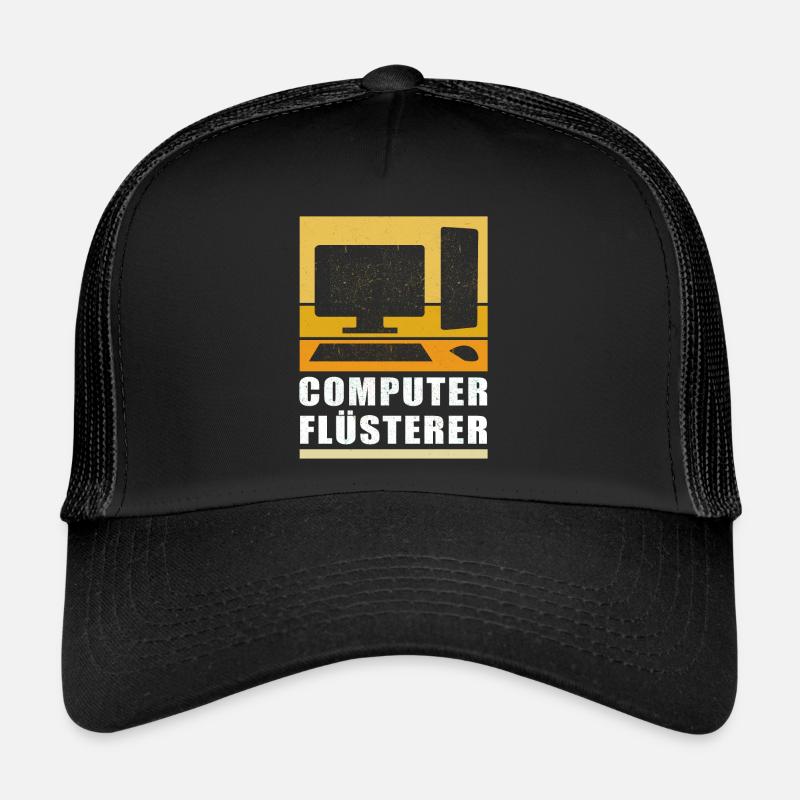 Computer Flüsterer | Informatiker Admin Geschenk Trucker Cap