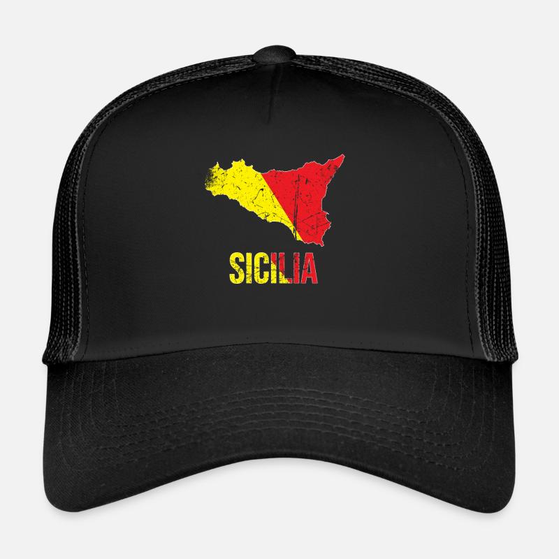 MINCHIA CHE BELLA PALERMO Sicile Casquette trucker 