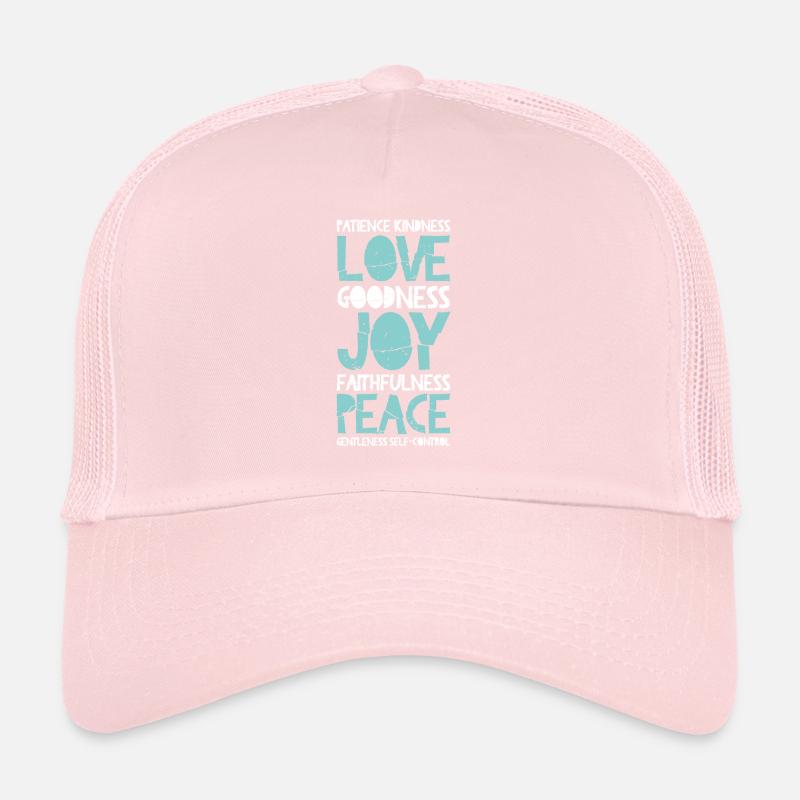 Bibel Bibelvers liebe frieden Trucker Cap