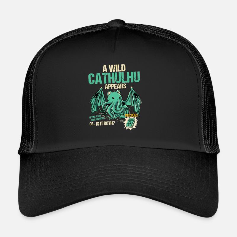 Ein wilder Cathulhu taucht auf - Kawaii Trucker Cap