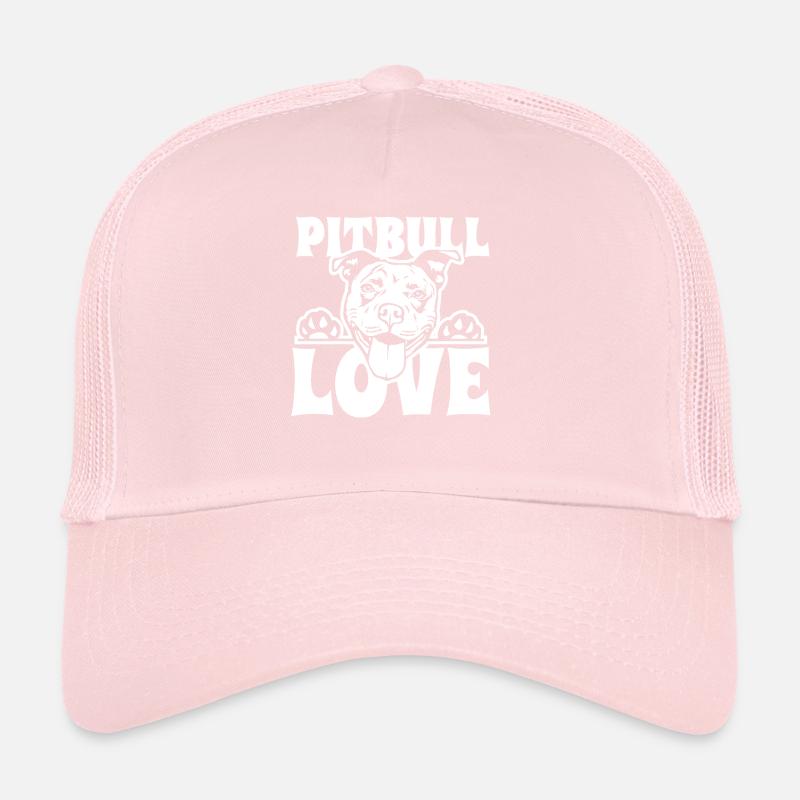 Pitbull Love, Pitbull Welpe Hunde Züchter Trucker Cap