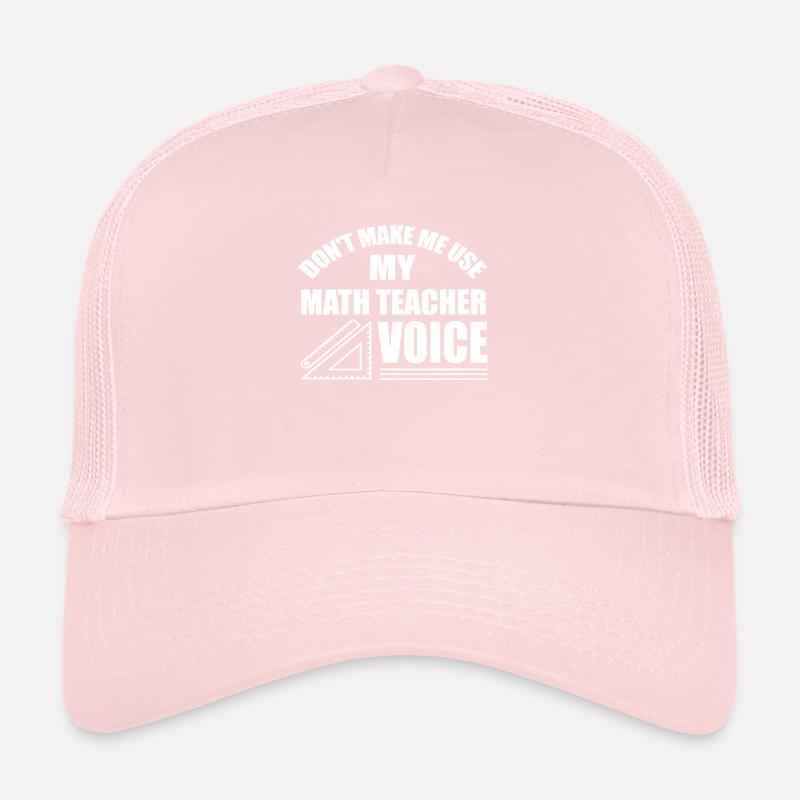 Math teacher Trucker Cap