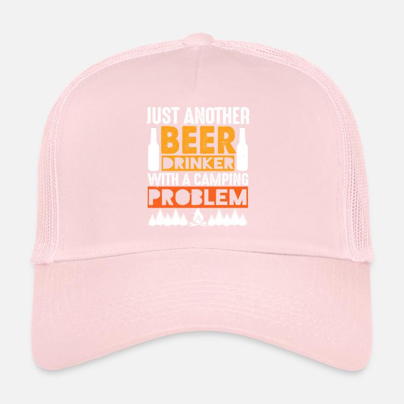 Camping Camper Caravan Camping Gift Trucker Cap
