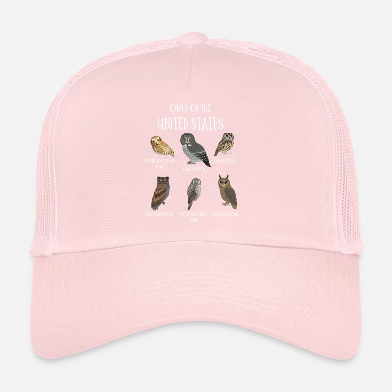 Eulenarten, Eulen & Kauze, Eule Fan Trucker Cap