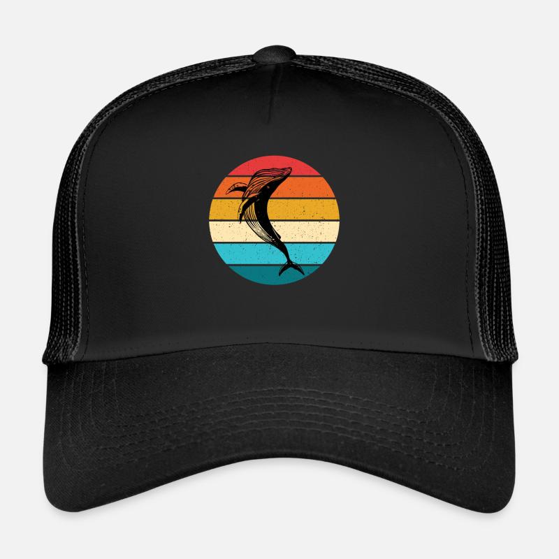 Wal - Trucker Cap - Schwarz/Schwarz
