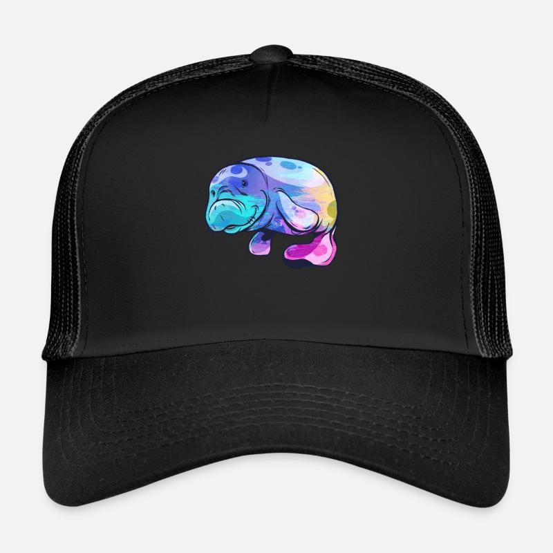 Seekuh - Trucker Cap - Schwarz/Schwarz