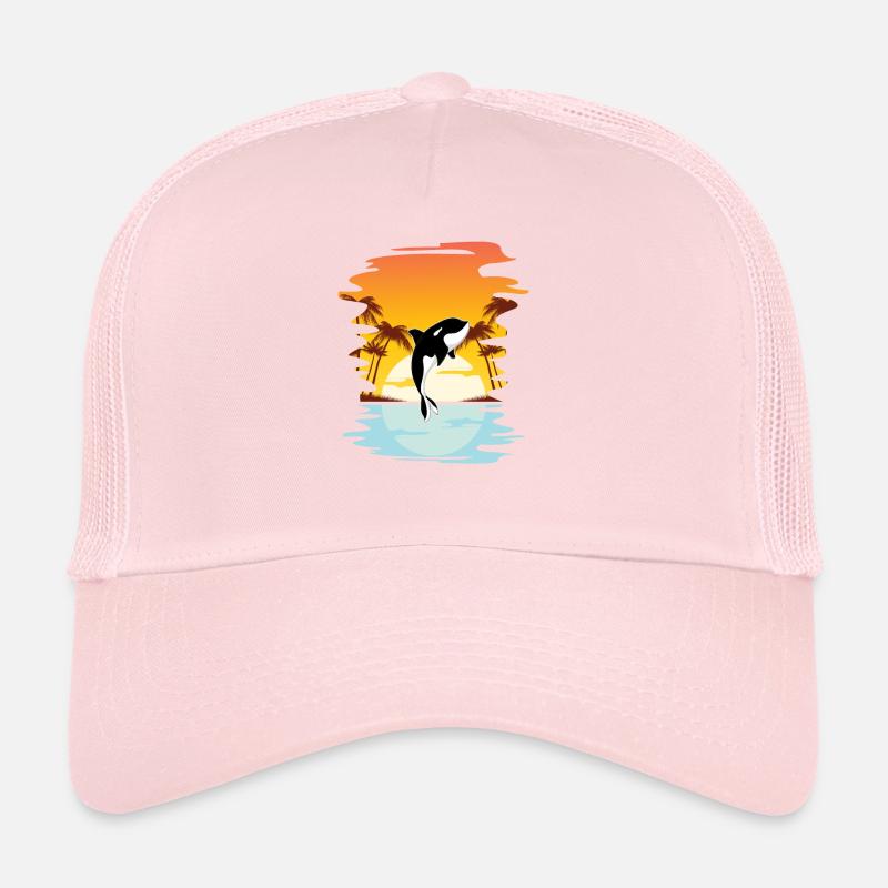 Baleine à épée Tueuse Orca Casquette trucker 