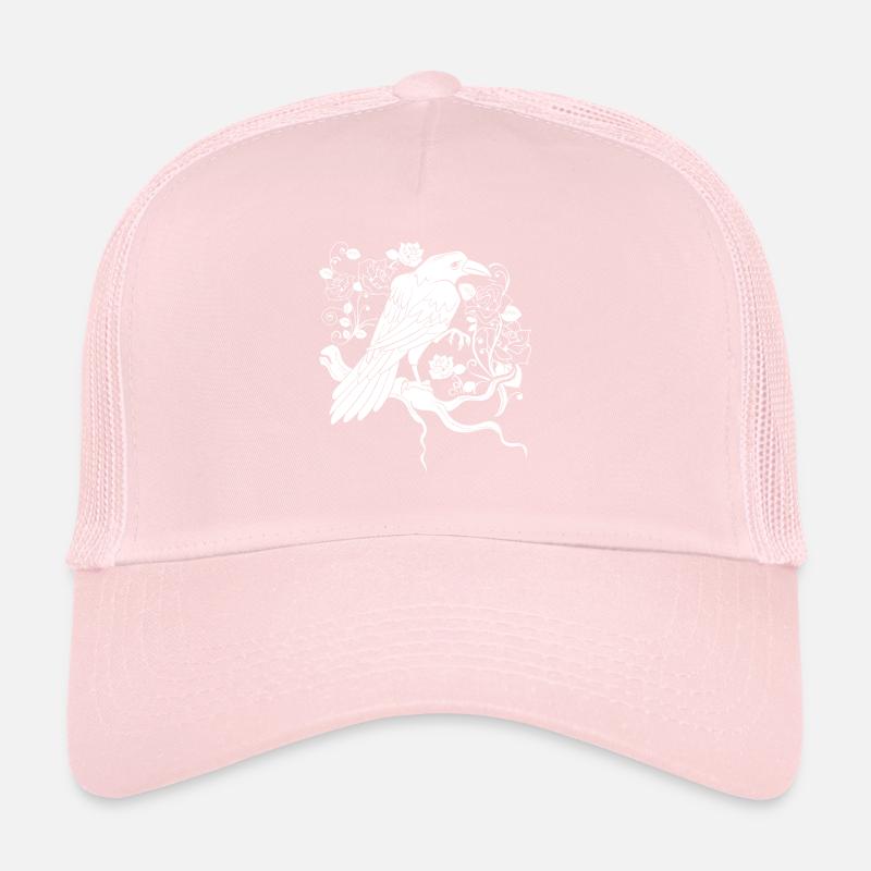 Crow Raven Trucker Cap