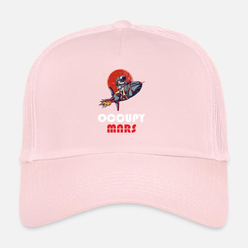 Occupy Mars - Space Exploration Mars Trucker Cap