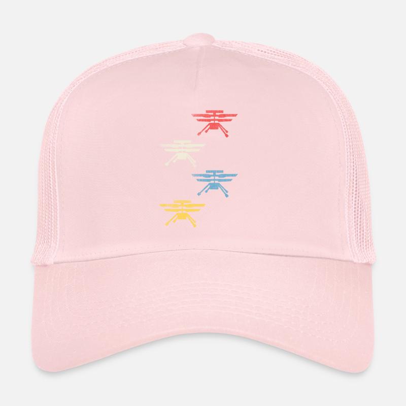 Retro Mars Helicopter - Space Space Flight Vintage Trucker Cap