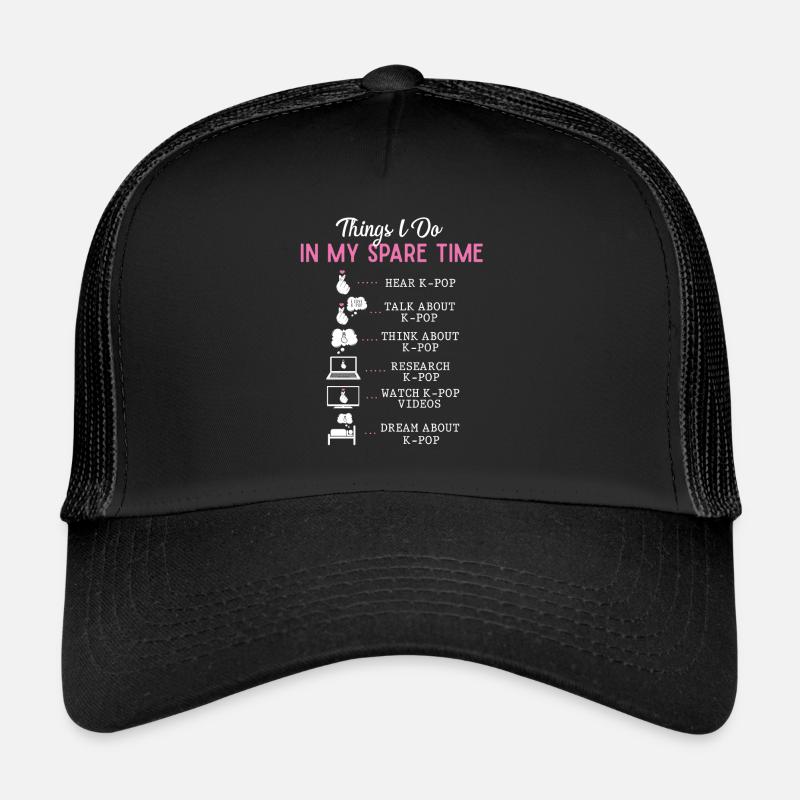 KPOP Leisure Trucker Cap