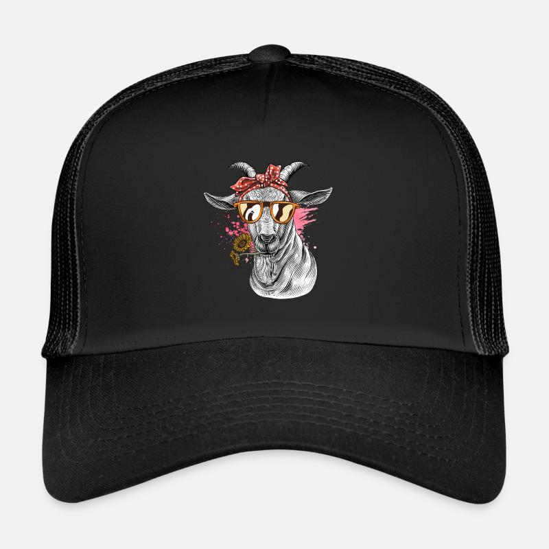 Coole Ziege Trucker Cap