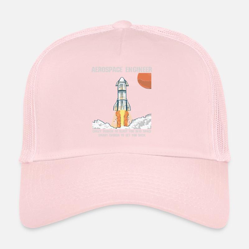 Ingénieur spatial Aérospatial Astronaut fusée Casquette trucker 