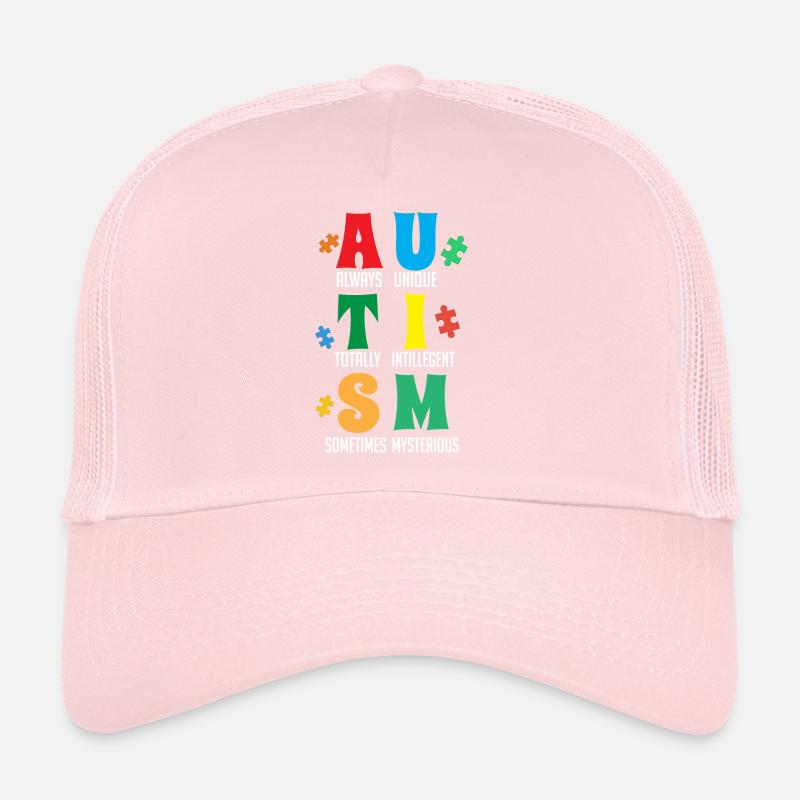 Autisme, Je porte bleu, conscience de l’autisme Casquette trucker 