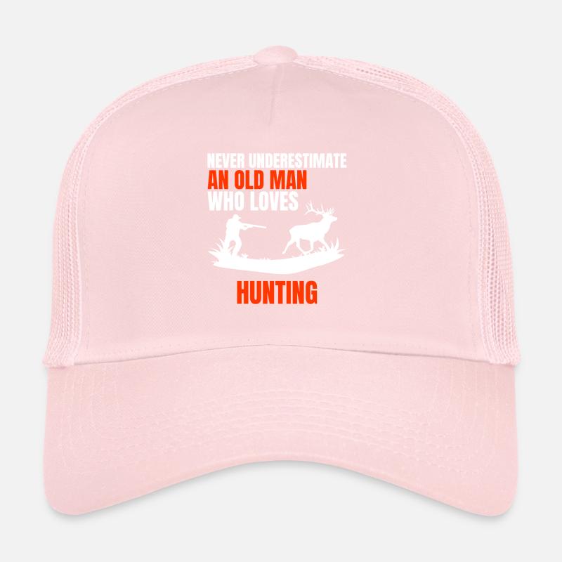 Jagen Mann Spruch Opa Jäger Jagd Vater Tochter Dad Trucker Cap