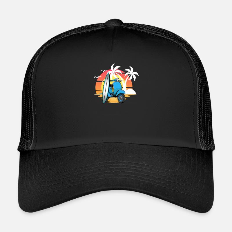 Scooter scooter mobylette scooter Casquette trucker 