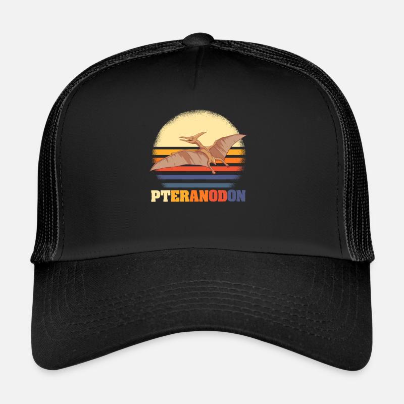 Pteranodon Retro Dinosaures Casquette trucker 