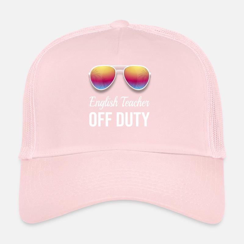 Englisch Lehrer Schule Ruhestand Geschenk Trucker Cap