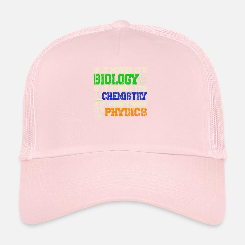 Biology Chemistry Physics Natural Sciences Trucker Cap