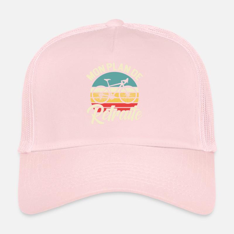 Mon Plan De Retraite Vélo Cycliste Casquette trucker 