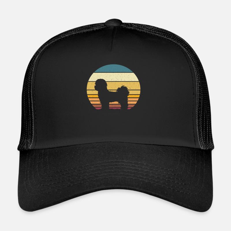 Shih Tzu - Casquette trucker - noir/noir