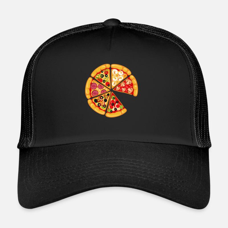 Pizza and Slice Dad and Son Matching Casquette trucker 