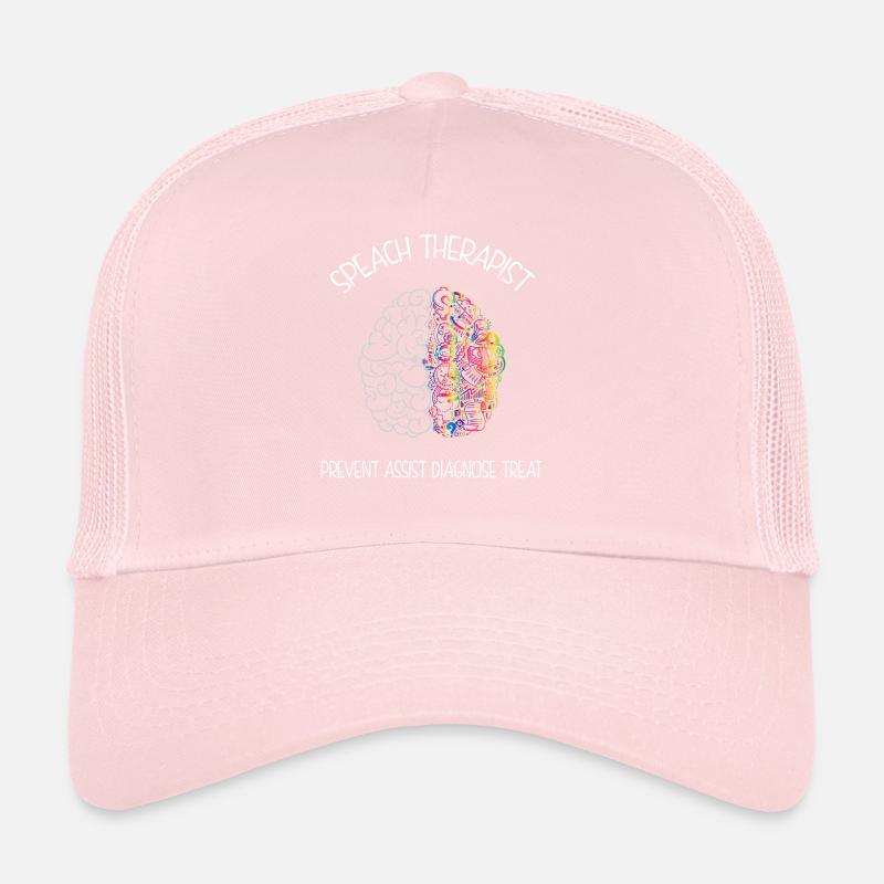 Gehirn Eines Sprachpathologen Geschenk Sprache Trucker Cap
