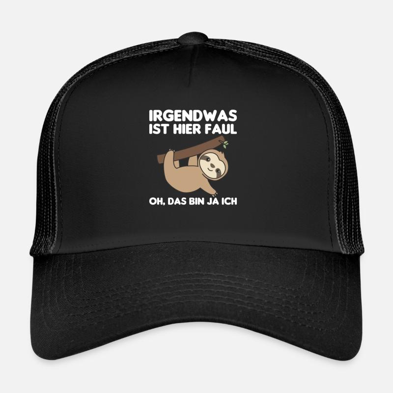 Faultier lustiger Spruch entspannt Tier Casquette trucker 