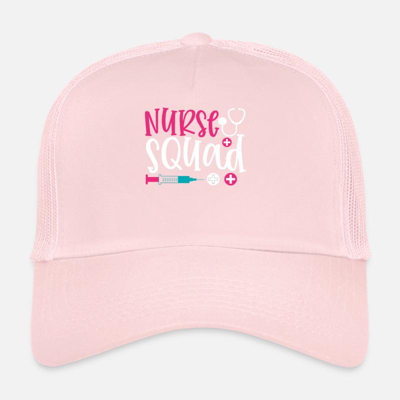 Spruch nurse squad Trucker Cap