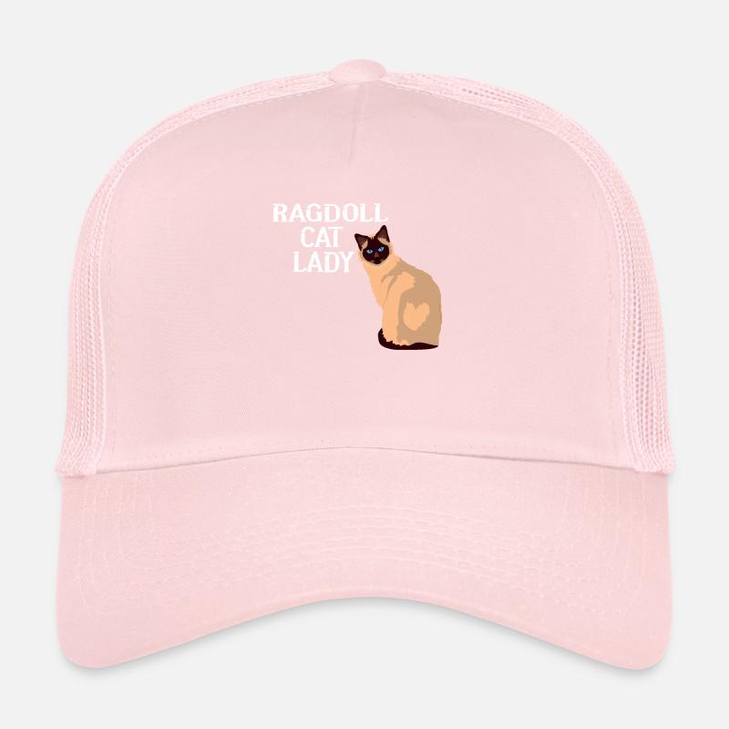 Ragdoll Chats Dame Casquette trucker 