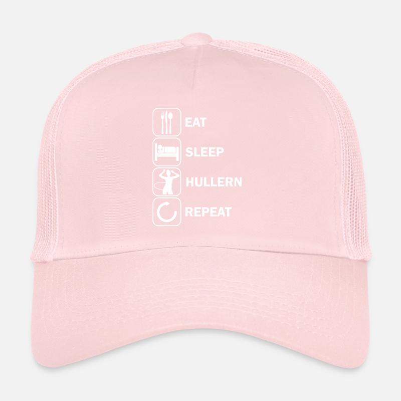 Eat Sleeping Hullers Hoop Trucker Cap
