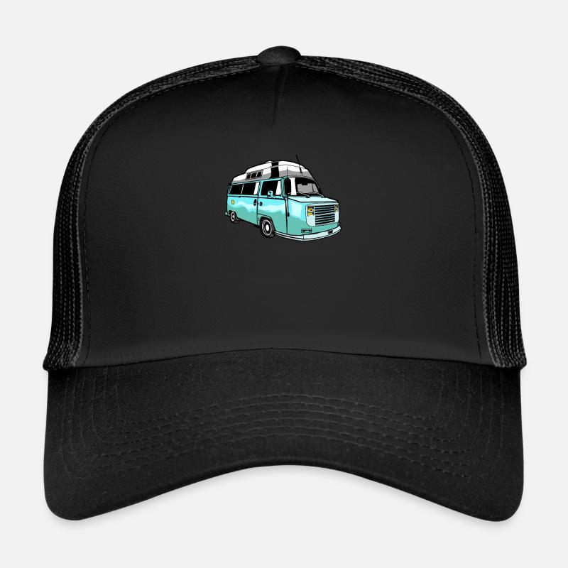 Camper Bus Caravan Camper Bus Trucker Cap