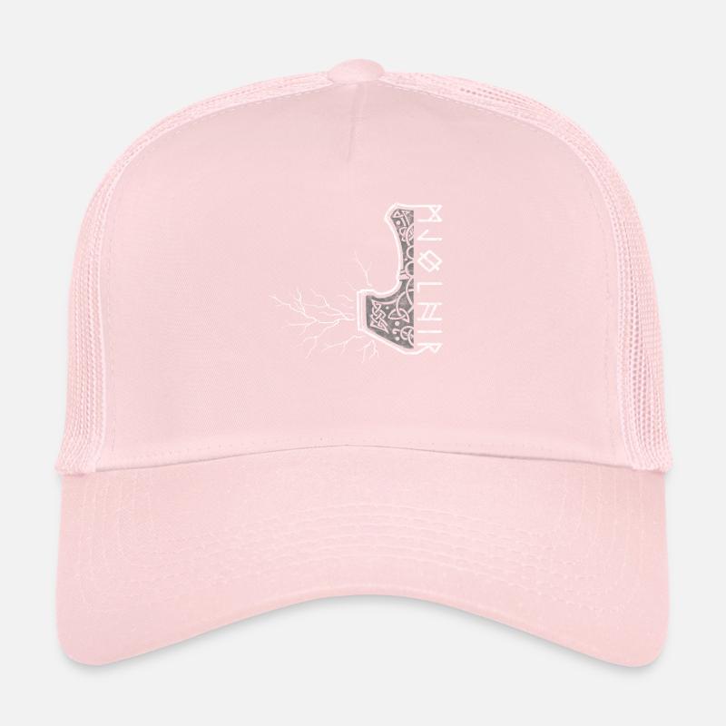 Le marteau de Thor avec flash - Mjölnir Casquette trucker 