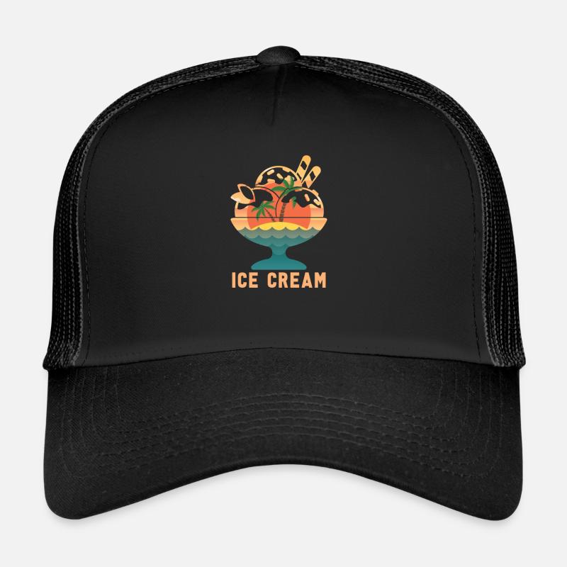 Crème glacée Casquette trucker 