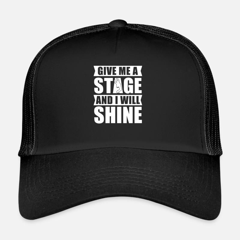 Dancing Dancer Dance - Trucker Cap - black/black