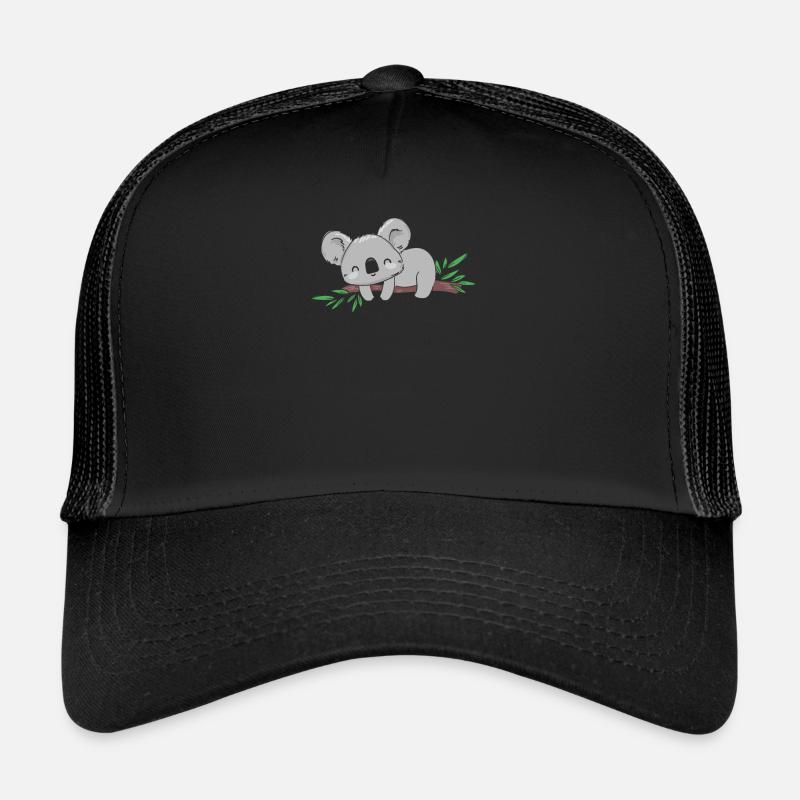 Koala Koala Bear - Trucker Cap - black/black