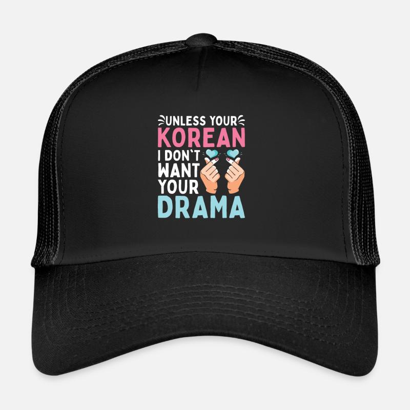 K-Pop Kpop K-Drama Korean Pop Musik Trucker Cap