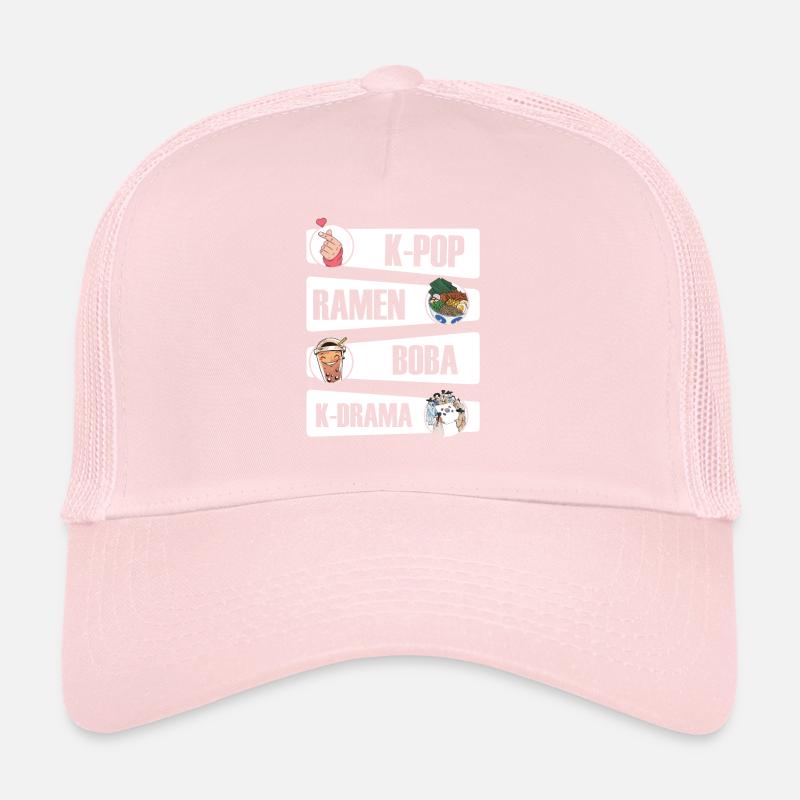 K-Pop Kpop K-Drama Korean Pop Music Trucker Cap