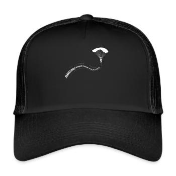 Parapente parapente - Casquette trucker  - noir/noir - Devant