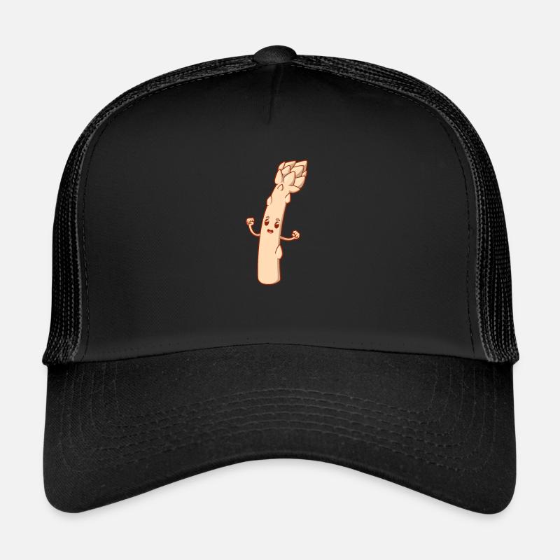 Comic Asparagus Trucker Cap