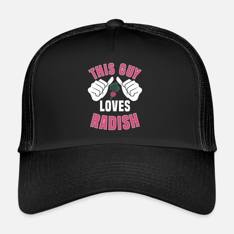 Amateurs de radis Casquette trucker 